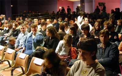 Pr�paration spectacle Jeunes talents 2007