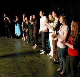 Spectacle Jeunes talents 2008 de la chanson