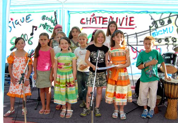 Fête de la musique à Châteauvieux