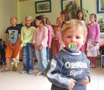 Petits chanteurs de Gap au foyer Bellevue