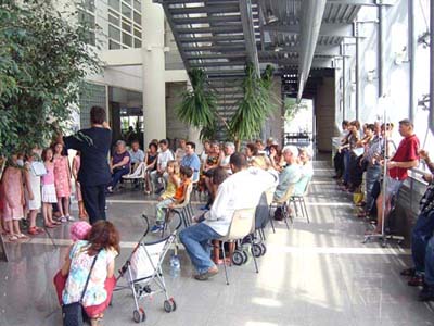 Les Petits chanteurs de Gap au centre hospitalier