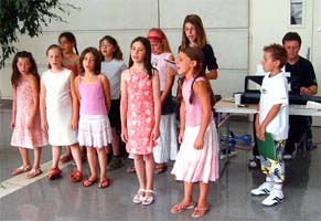Les Petits chanteurs de Gap au centre hospitalier