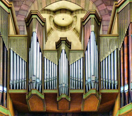 Grand orgue Jean Dunand de la cath�drale de Gap (Hautes-Alpes)