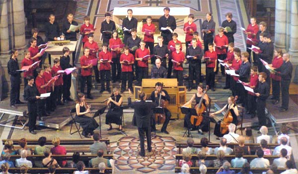 Ma�trise de Seine-Maritime, cath�drale de Gap, ao�t 2006