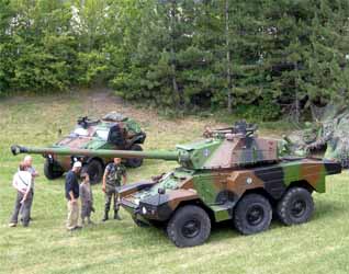 Portes ouvertes, � la d�couverte de l'engin blind� ERC 90 Sagaie